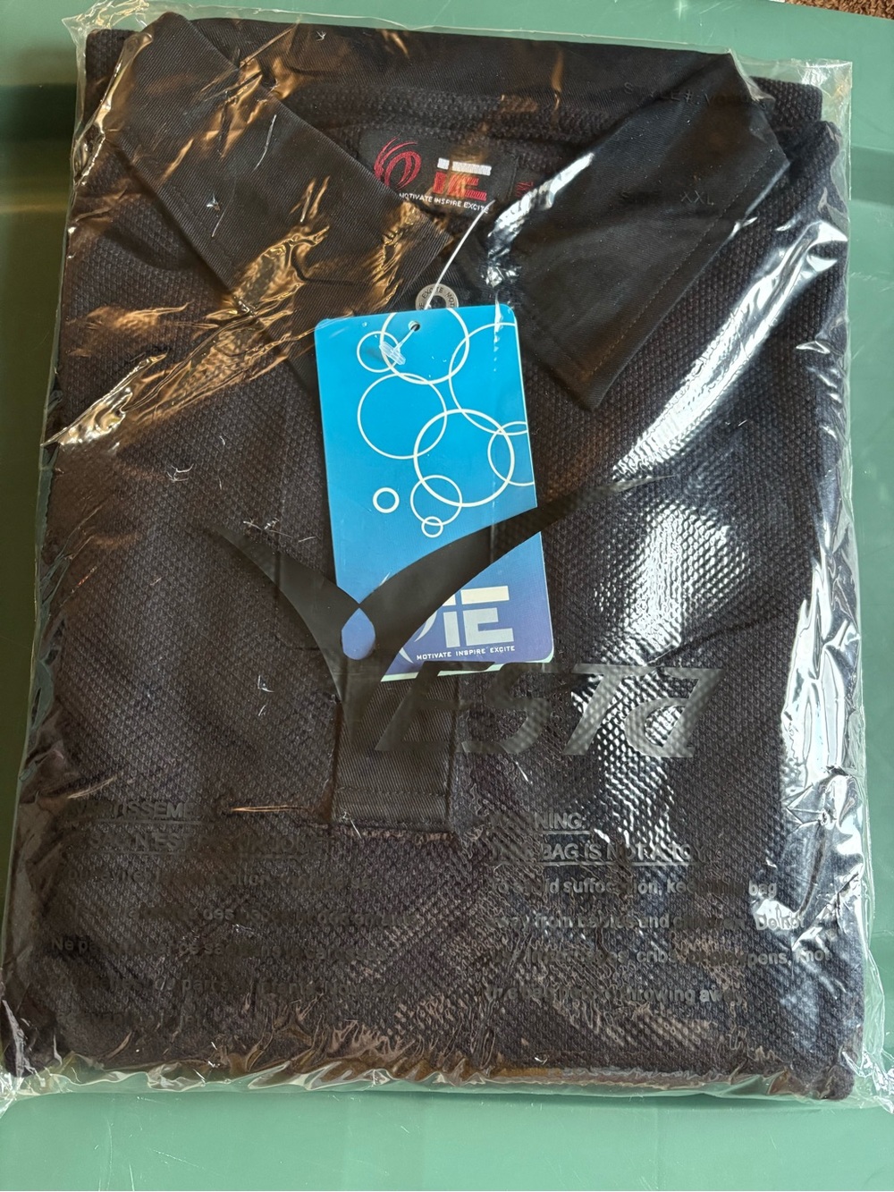 Men's Black polo